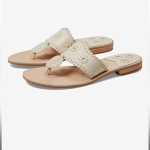 Jack Rogers Jacks Flat Nude Sandals
